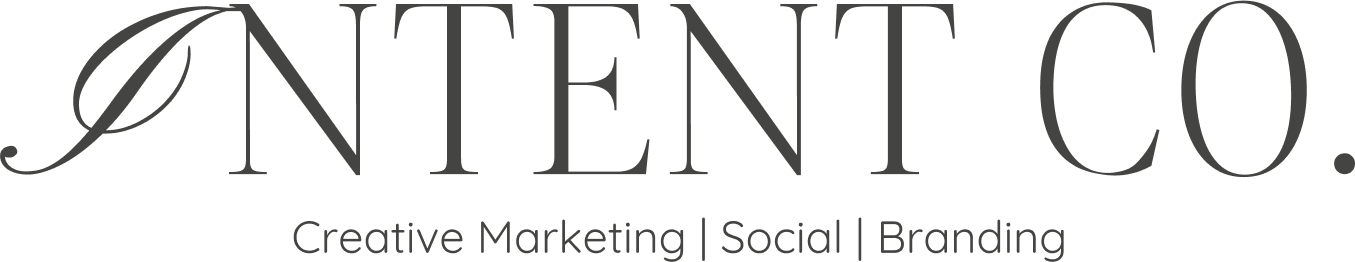 Intent Co. logo, Creative Marketing and Branding